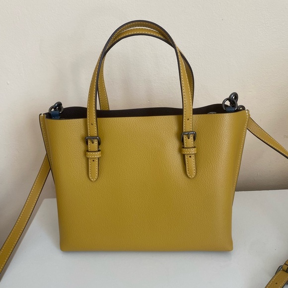 Coach Mollie Tote 25 in Yellow - Picture 2 of 9
